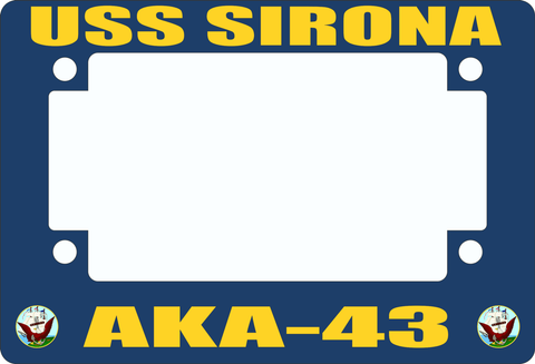 USS Sirona AKA-43 Motorcycle Frame