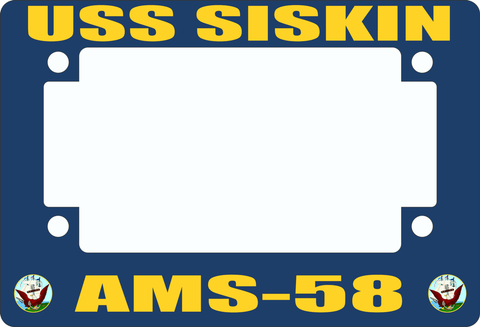 USS Siskin AMS-58 Motorcycle Frame