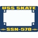 USS Skate SSN-578 Motorcycle Frame