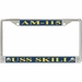 USS Skill AM-115 License Plate Frame