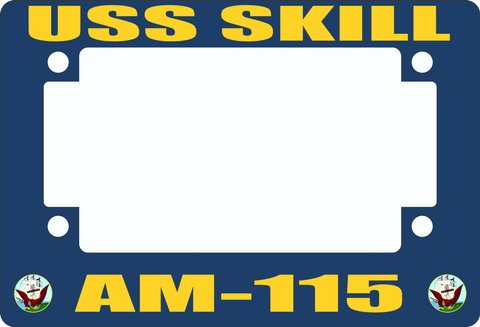 USS Skill AM-115 Motorcycle Frame