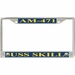 USS Skill AM-471 License Plate Frame