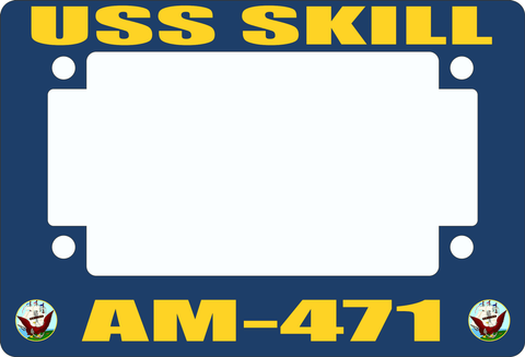USS Skill AM-471 Motorcycle Frame