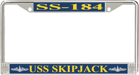 USS Skipjack SS-184 License Plate Frame