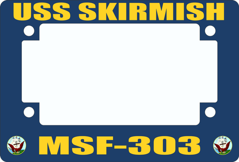 USS Skirmish MSF-303 Motorcycle Frame