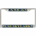 USS Skylark AM-63 License Plate Frame