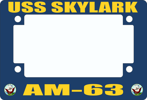 USS Skylark AM-63 Motorcycle Frame