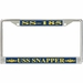 USS Snapper SS-185 License Plate Frame