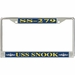 USS Snook SS-279 License Plate Frame