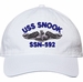 USS Snook SSN-592 with Dolphins Unstructured Dad Cap