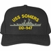 USS Somers DD-947 Custom Embroidered Cap
