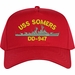 USS Somers DD-947 Custom Embroidered Cap