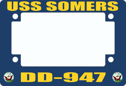 USS Somers DD-947 Motorcycle Frame