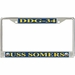 USS Somers DDG-34 License Plate Frame