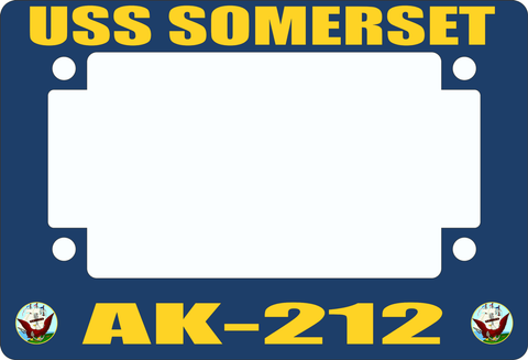 USS Somerset AK-212 Motorcycle Frame