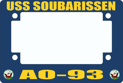 USS Soubarissen AO-93 Motorcycle Frame