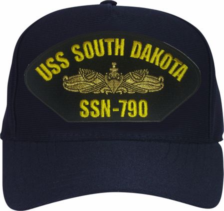 USS South Dakota SSN-790 with Gold Surface Warfare Insignia