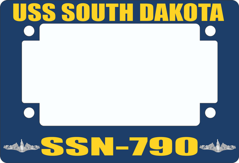 USS South Dakota SSN-790 Motorcycle Frame