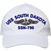 USS South Dakota SSN-790 with Dolphins Unstructured Dad Cap