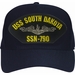USS South Dakota SSN-790 with Silver Dolphins