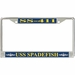 USS Spadefish SS-411 License Plate Frame