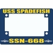 USS Spadefish SSN-668 Motorcycle Frame