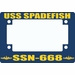 USS Spadefish SSN-668 Motorcycle Frame