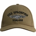 USS Spadefish SSN-668 Submarine Custom Embroidered Cap