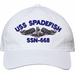 USS Spadefish SSN-668 with Dolphins Unstructured Dad Cap