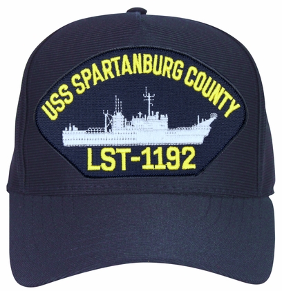USS Spartanburg County LST-1192 Ships Ball Cap