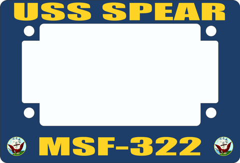 USS Spear MSF-322 Motorcycle Frame
