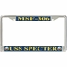 USS Specter MSF-306 License Plate Frame