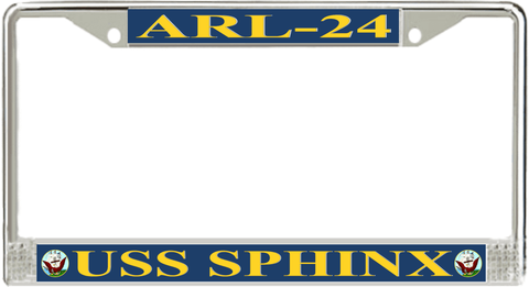 USS Sphinx ARL-24 License Plate Frame
