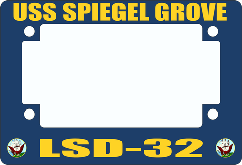 USS Spiegel Grove LSD-32 Motorcycle Frame