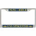 USS Spikefish SS-404 License Plate Frame