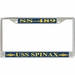 USS Spinax SS-489 License Plate Frame