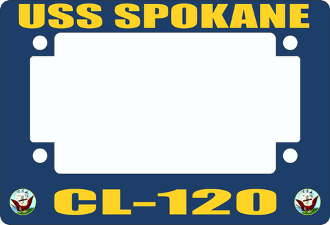 USS Spokane CL-120 Motorcycle Frame