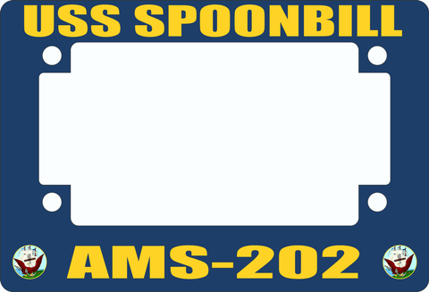 USS Spoonbill AMS-202 Motorcycle Frame