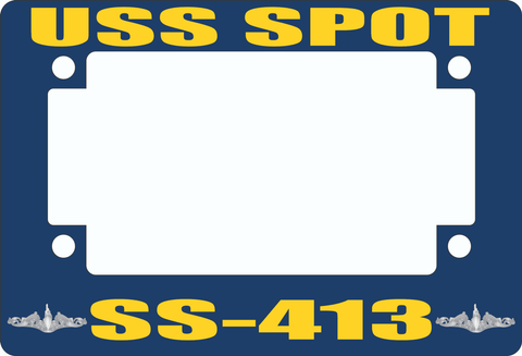 USS Spot SS-413 Motorcycle Frame