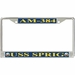 USS Sprig AM-384 License Plate Frame