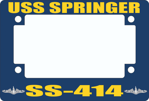 USS Springer SS-414 Motorcycle Frame