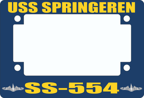 USS Springeren SS-554 Motorcycle Frame