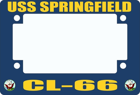 USS Springfield CL-66 Motorcycle Frame