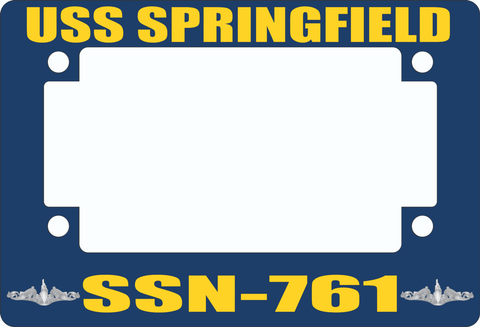 USS Springfield SSN-761 Motorcycle Frame