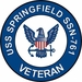 USS Springfield SSN-761 Veteran Decal Sticker