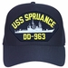 USS Spruance DD-963 Ship Cap