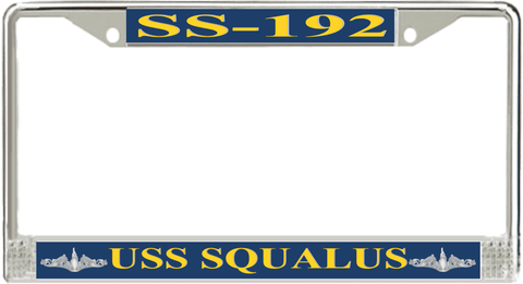 USS Squalus SS-192 License Plate Frame