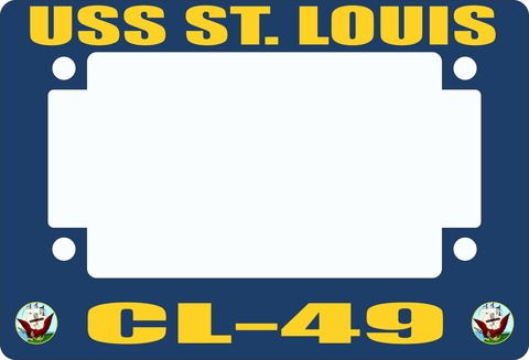 USS St. Louis CL-49 Motorcycle Frame