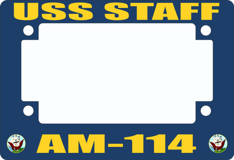 USS Staff AM-114 Motorcycle Frame