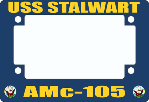 USS Stalwart AMc-105 Motorcycle Frame